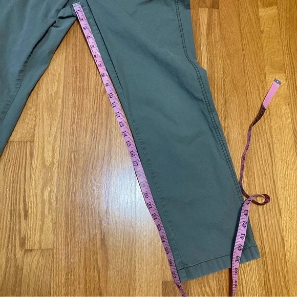 2 Pairs LL Bean Stretch Canvas Pants 14 - Picture 5 of 12
